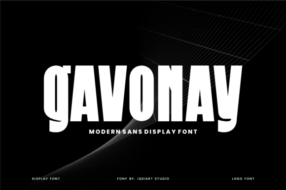 Gavonay Font - Featured Image