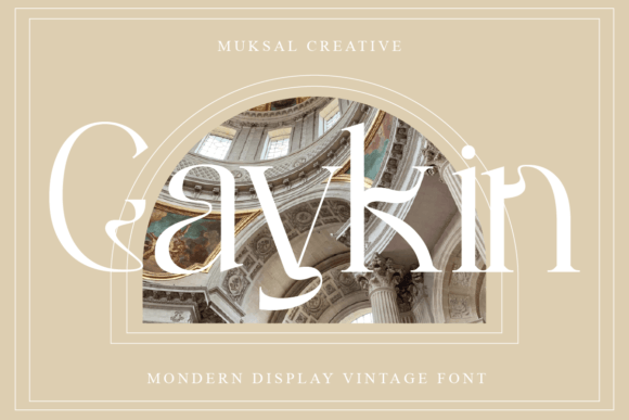 Gaykin Font - Featured Image