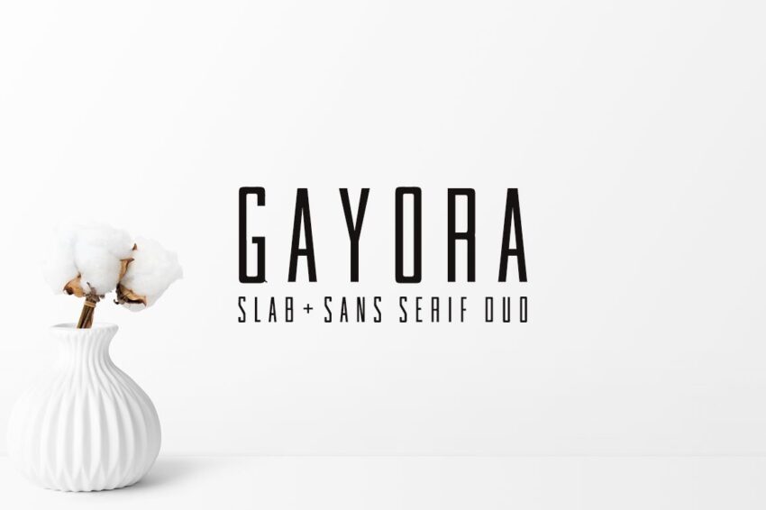 Gayora Font - Featured Image