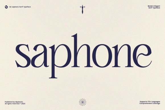 Gc Saphone Font - Featured Image