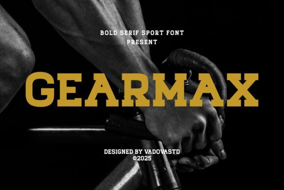 Gearmax Font - Featured Image