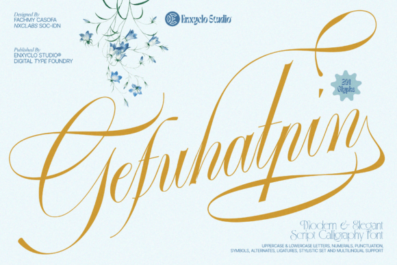 Gefuhatpin Font - Featured Image