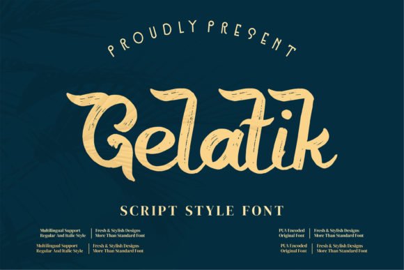 Gelatik Font - Featured Image