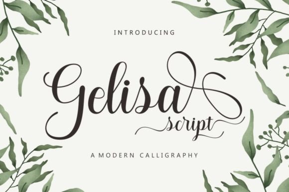 Gelisa Font - Featured Image