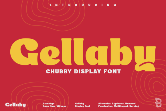 Gellaby Font - Featured Image