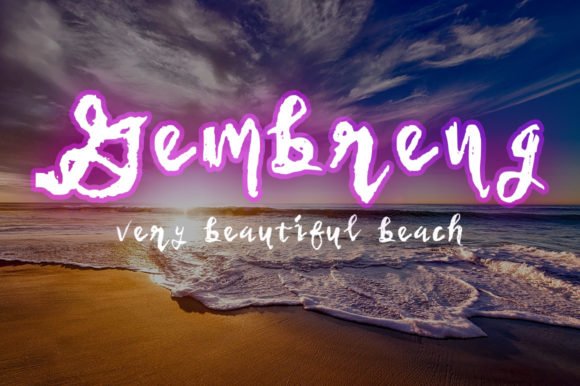 Gembreng Font - Featured Image
