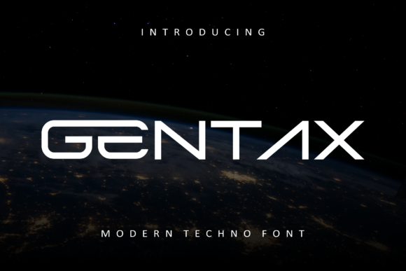 Gentax Font - Featured Image