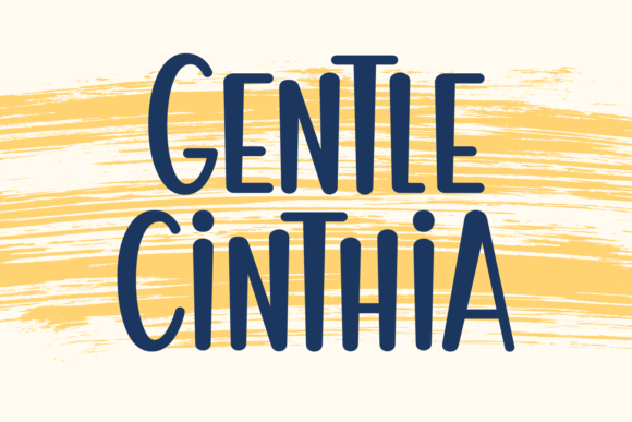 Gentle Cinthia Font - Featured Image
