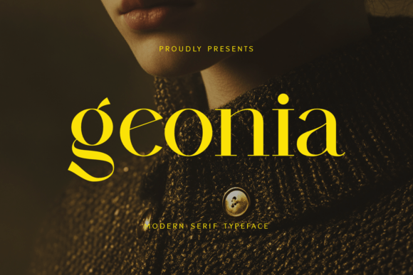Geonia Font - Featured Image
