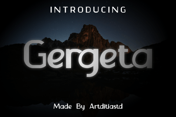Gergeta Font - Featured Image