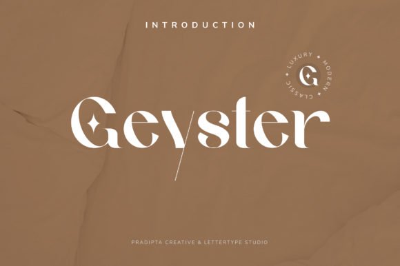 Geyster Font - Featured Image