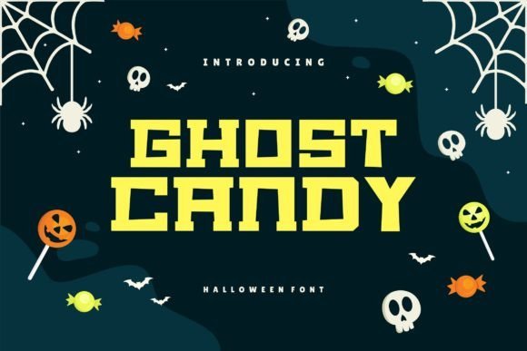 Ghost Candy Font - Featured Image