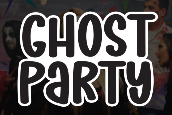 Ghost Party Font - Featured Image