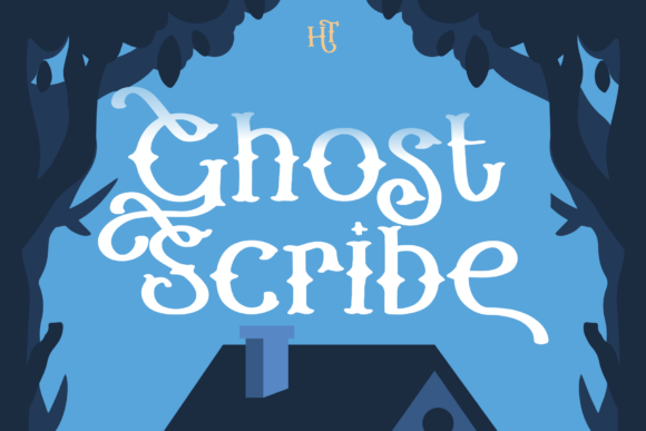 Ghost Scribe Font - Featured Image