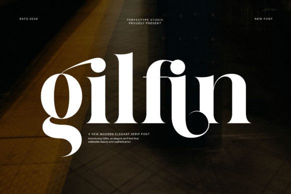 Gilfin Font - Featured Image