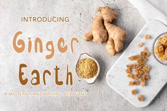 Ginger Earth Font - Featured Image