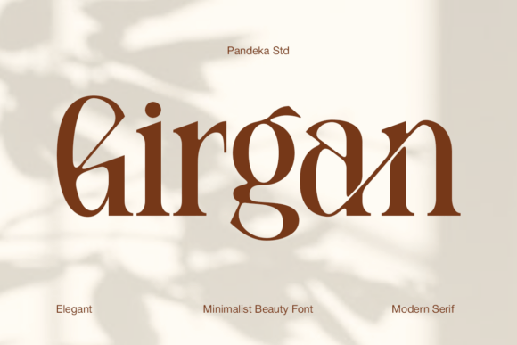 Girgan Font - Featured Image