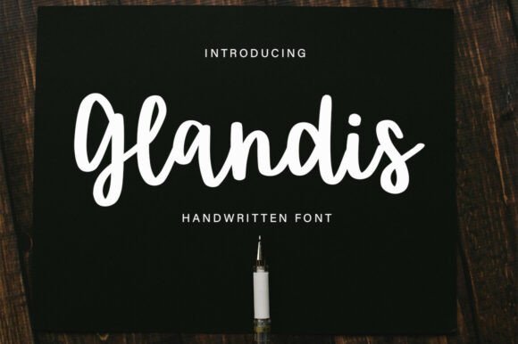 Glandis Font - Featured Image
