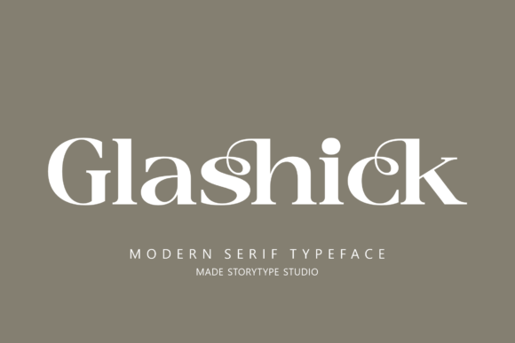 Glashick Font - Featured Image