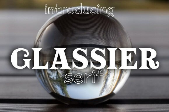 Glassier Font - Featured Image