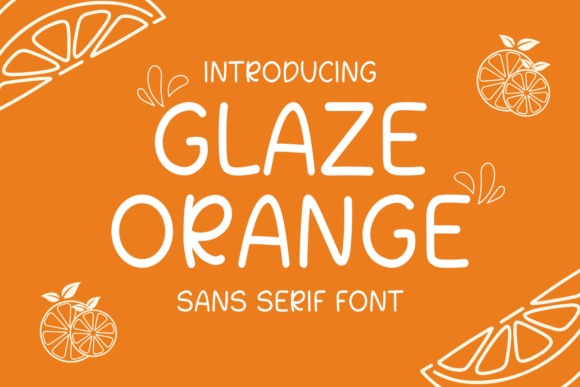 Glaze Orange Font - Featured Image