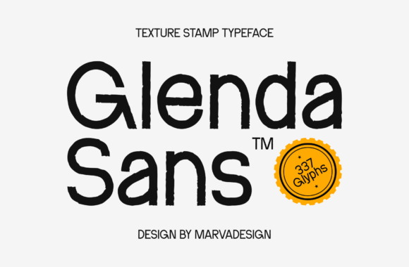 Glenda Sans Font - Featured Image