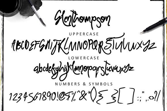 Glenthompson Font - Featured Image