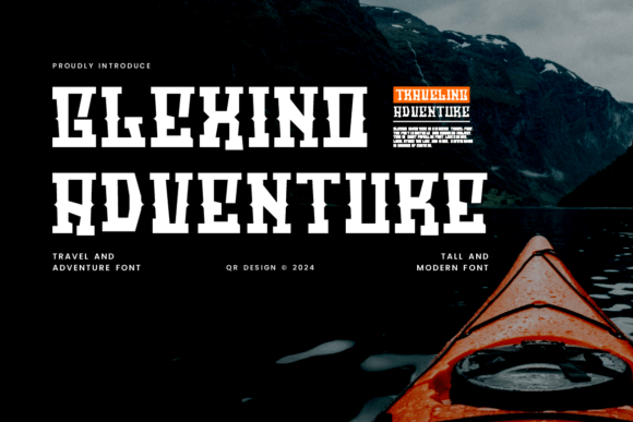 Glexino Adventure Font - Featured Image