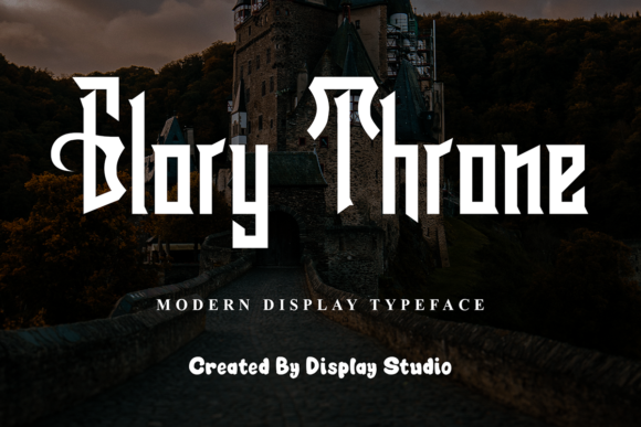 Glory Throne Font - Featured Image