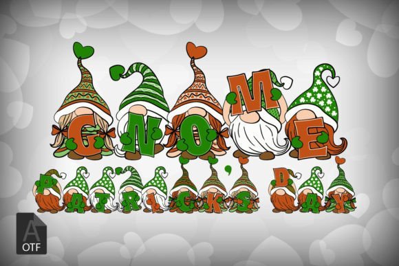 Gnome Patrick's Day Font - Featured Image