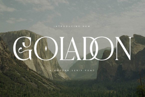 Goladon Font - Featured Image