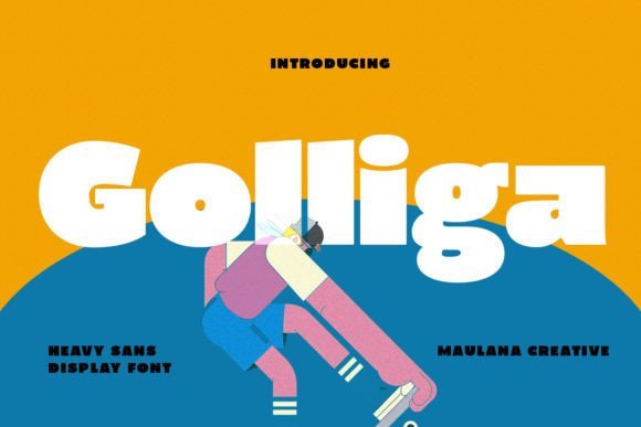 Golliga Font - Featured Image