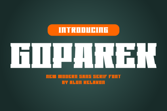 Goparek Font - Featured Image