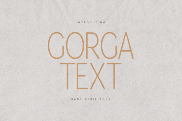 Gorga Text Font - Featured Image