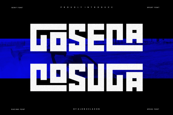 Goseca Cosuga Font - Featured Image