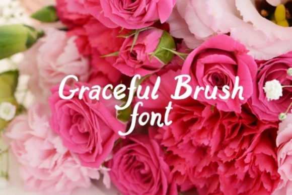 Graceful Brush Font - Featured Image