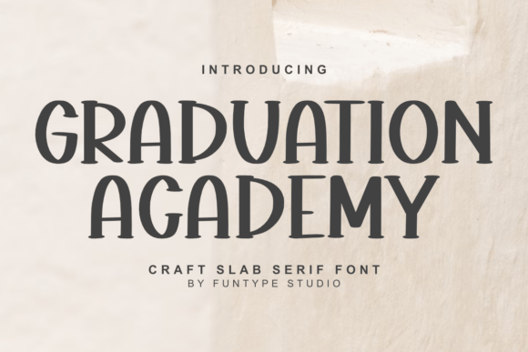 Graduation Academy Font - Featured Image