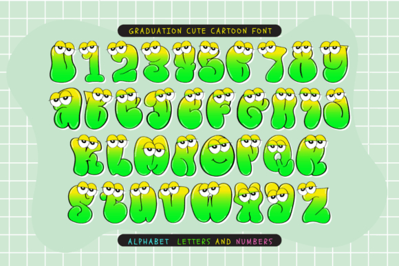 Graduation Cute Cartoon Font - Featured Image