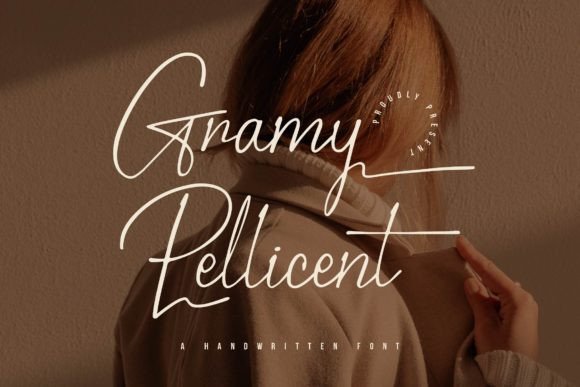 Gramy Pellicent Font - Featured Image