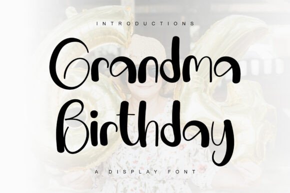 Grandma Birthday Font - Featured Image