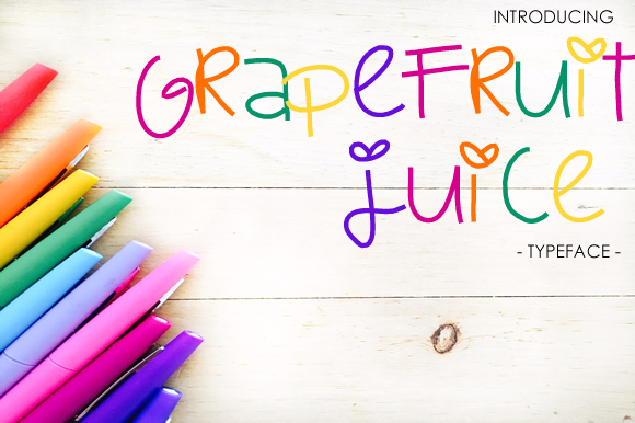 Grapefruit Juice Font - Featured Image