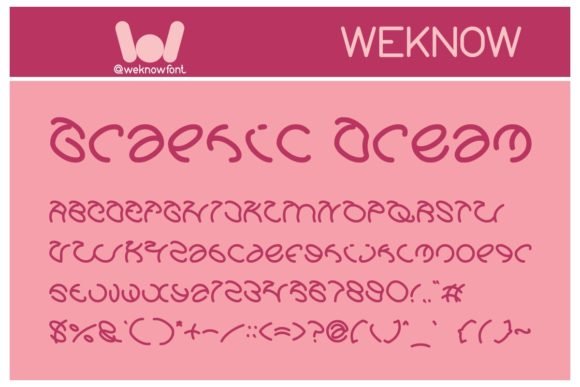 Graphic Dream Font - Featured Image