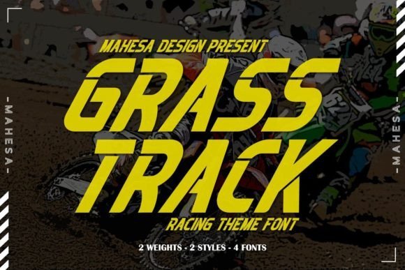 Grasstrack Font - Featured Image