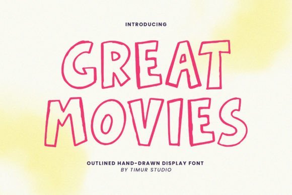 Great Movies Font - Featured Image