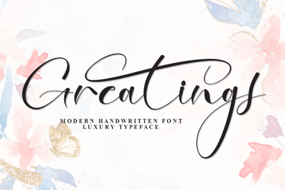 Greatings Font - Featured Image