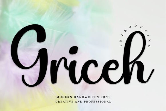 Griceh Font - Featured Image