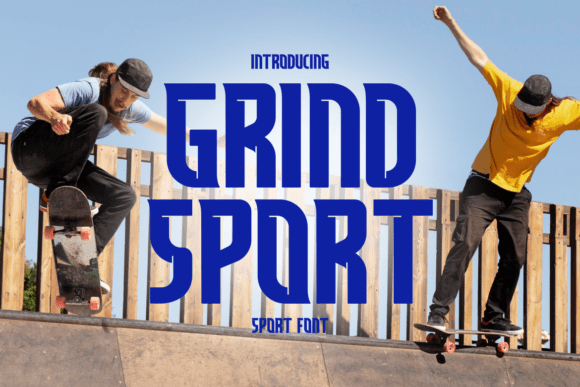 Grind Sport Font - Featured Image