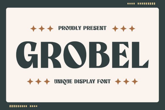 Grobel Font - Featured Image