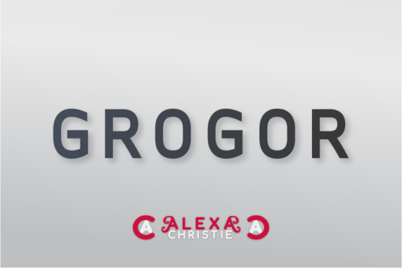 Grogor Font - Featured Image