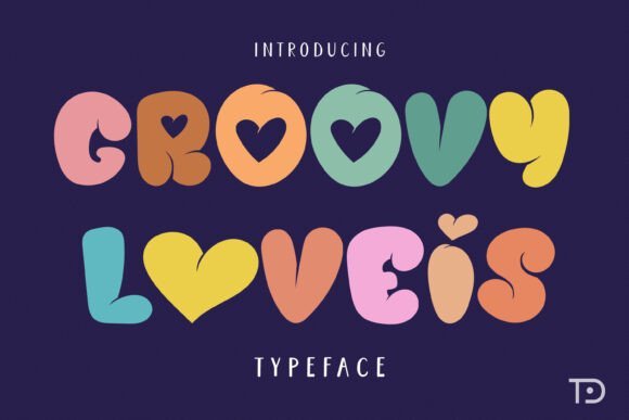 Groovy Loveis Font - Featured Image